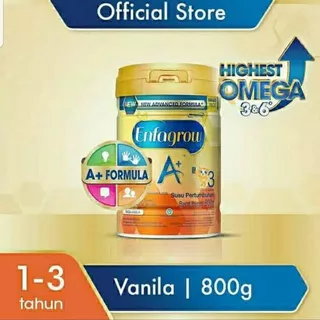 [BISA COD] enfagrow a+ 3 vanilla 800 gram