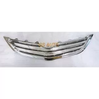 TOYOTA VIOS GRIL GRILL GRILLE 2008 2009 2010 2011 2012 2013 FULL CHROME SILVER
