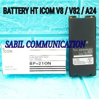 BATRE HT ICOM V8 MURAH ICOM IC A24 ICOM BP-210N BP 210N MURAH -BATTERY ICOM IC A24 ICOM V8 MURAH