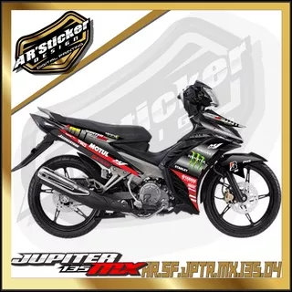 JUPITER STICKER STRIPING JUPITER MX 135 - STIKER MOTOR YAMAHA JUPITER MX NEW 135 LIST VARIASI HOLOGRAM AR 04