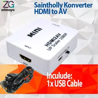 Konverter HDMI to RCA AV Saintholly - Adapter Konverter HDMI ke AV Saintholly ST 209