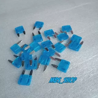 Sekring tabung Tancap Motor Fuse 15A set rumah sekring