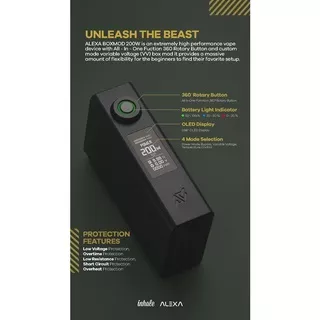 Alexa Box Mod 200W by Inhale