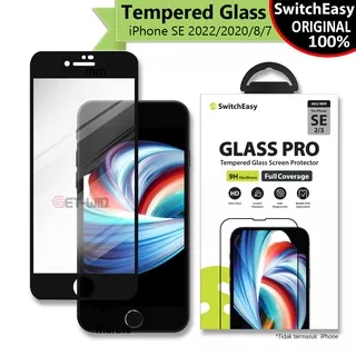 Tempered Glass iPhone SE 2022 2020 8 7 SwitchEasy Glass Pro Anti Gores