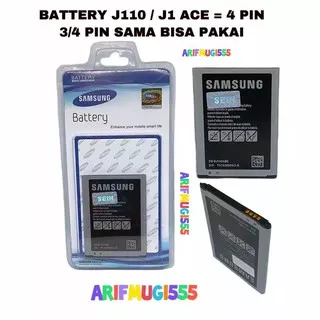 Battery Baterai Batre Samsung Galaxy J1 Ace/J110 Original
