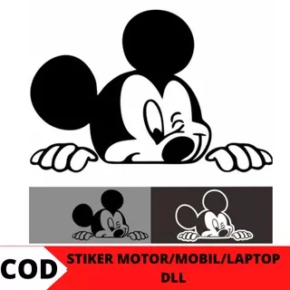 Stiker motor animasi/ Stiker kartun/ Stiker karakter Keren / Stiker motor Murah /Stiker mobil Lucu