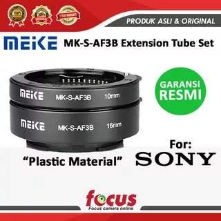 MEIKE MK-S-AF3B Macro Extension Tube Set for Sony E-Mount Mirrorless