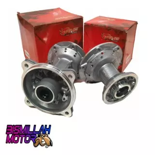 TROMOL KLX TROMOL SET DEPAN BELAKANG KLX 150 H36 AND SILVER