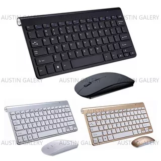 Keyboard Wireless Set Combo & Keyboard USB Wired Office / Keyboard Komputer Ekternal
