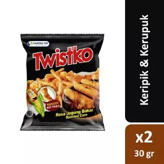 SIANTAR TOP Twistko Premium Rasa Jagung Bakar 30 g x2