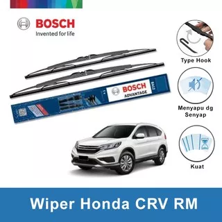 Bosch Sepasang Wiper Kaca Mobil Honda CRV RM (2011) Advantage 26 & 16