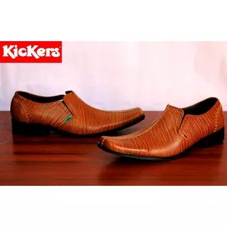 Sepatu Pantofel Kulit Asli Pria Kerja KICKERS CULA FORMAL LEATHER PREMIUM Shoes Kantor Kuliah Casual