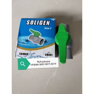 Ball Valve Soligen 1/2 pvc