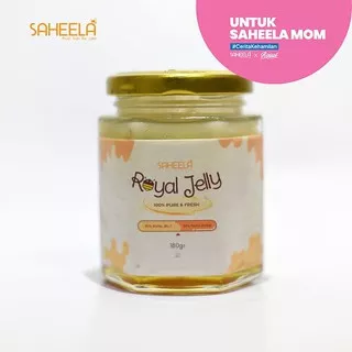 Madu Royal Jelly Saheela 180 gr | Madu Plus Royal Jelly Raw & Natural Honey 100% Asli Original Royal