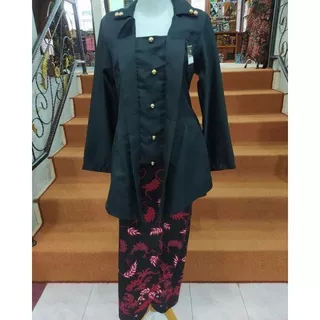 KEBAYA KUTUBARU HITAM BANYUMASAN / BAJU ADAT KHAS BANYUMASAN / KEBAYA HITAM / KUTUBARU HITAM / KEBAYA PNS / KEBAYA HITAM BANYUMAS / KEBAYA PURWOKERTO / KEBAYA HITAM BANYUMASAN / BAJU ADAT HITAM / KUTUBARU HITAM / KEBAYA KARTINI HITAM /KEBAYA KARTINI HITAM