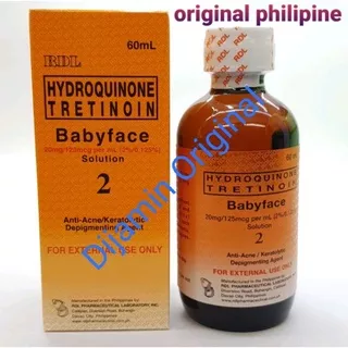 RDL Baby Face 2 Original Philipines 1000% //Toner RDL RX 2