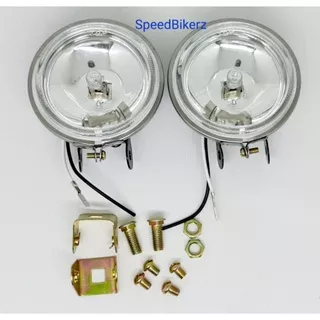 Lampu Tembak Kabut Bulat / Lampu Sorot Bulat / Foglamp Bulat Universal Motor