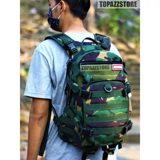 Tas Sepeda Army Ransel Army Tactical Loreng Malvinas Tas Gowes Hidropack Waterpack Ransel Pria