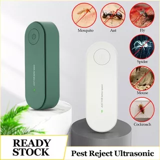 Elektronik Pest Reject Ultrasonic Alat Pembasmi Serangga Tikus Nyamuk Kecoa No Kimia Aman untuk Peliharaan Keluarga