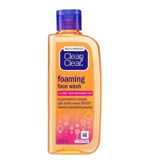Clean & clear face wash 100ml sabun cuci muka