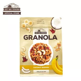 East Bali Cashews Granola Coconut Banana 400 gram - 01