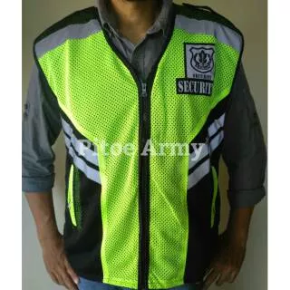 Rompi SECURITY - Rompi Satpam Gada Madya - Rompi Satpam - Satpam - SECURITY