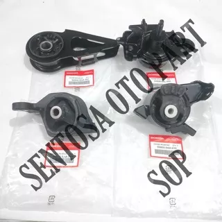 Engine Mounting Komplit Set Kanan Kiri Belakang Bawah Honda Jazz GD3 City GD8 2003 - 2008 Manual