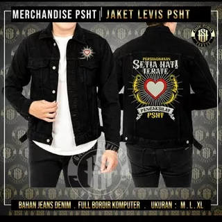 JAKET LEVIS PSHT MOTIF FULL BORDIR JAKET LEVIS HITAM SH TERATE JAKET KEKINIAN JAKET KEREN JAKET LEVIS PSHT TERLARIS JAKET LEVIS PSHT TERMURAH