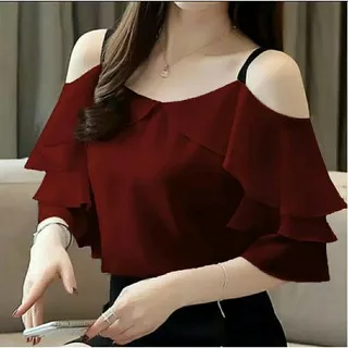 Yohen Baju Sabrina Top