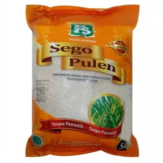 BERAS FS SEGO PULEN 5 kg