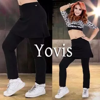 Celana Olahraga rok wanita Yovis Sport / celana senam / celana ngym / celana rok