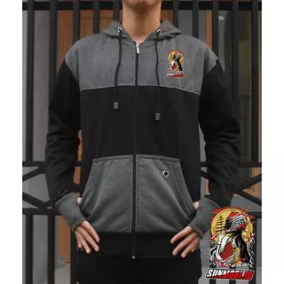 JAKET PRIA HODIE 2D JEPANG SUNMORI RIDER ARAI LOGO REST ROUNDHAND MURAH