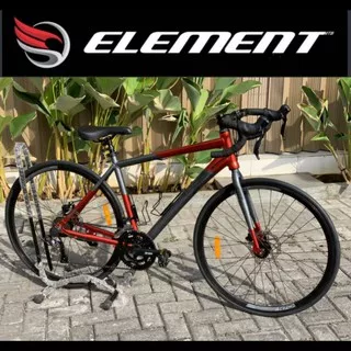 Sepeda BALAP RoadBike Element 700c FRC 38 frame Alloy 2x7speed