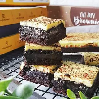 Cheesecake Brownie - Brownies Ohmybrownie