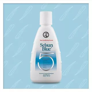Selsun Blue 5 Shampoo 120 mL Anti Ketombe dan Jamur
