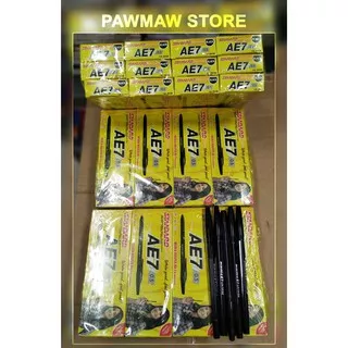 Pulpen Standard AE7 Hitam ( PACK )