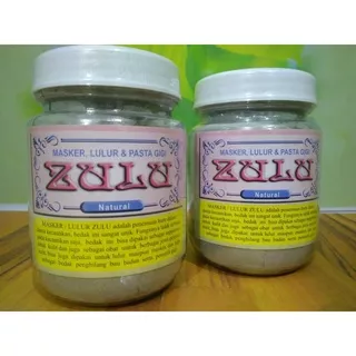 ASLI ORIGINAL MASKER LULUR ZULU MADU DAN NATURAL ORIGINAL I MASKER HERBAL ORGANIK AMAN SEHAT