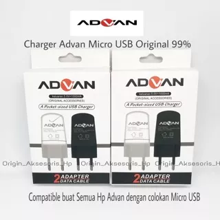 Charger Advan Micro USB Kualitas Original 99% | Casan