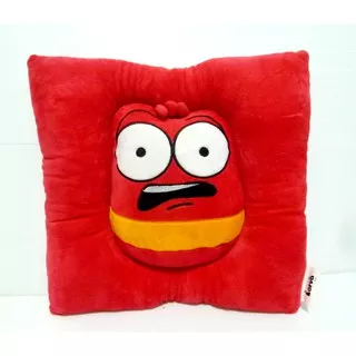 Bantal Boneka Larva Original Tuba Boneka RED Larva Pillow Doll