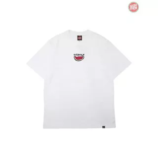 WTRMLN T-Shirt Heavy Cotton Watermelon Bite