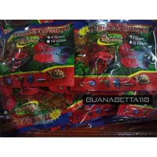 Tubifex Worms / Cacing Sutra kering 5gr