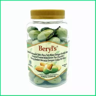 Coklat Beryls Almond with Green Tea 410g