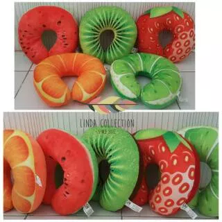 Bantal leher buah, bantal buah, bantal leher karakter