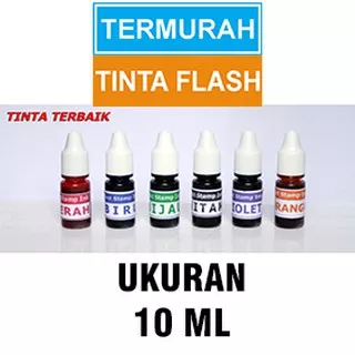 HARGA GROSIRTinta Stempel Flash/otomatis Warna Hitam/Merah/Biru/Hijau/ungu/kuning/orange/pink