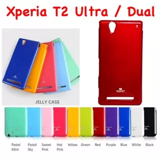 Sony Xperia T2 Ultra / Dual Original Mercury Goospery Jelly Glitter Case