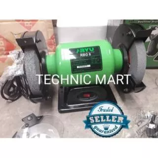 Mesin Gerinda Duduk RYU 6 Inch RBG 6 Bench Grinder RBG 6