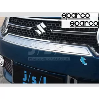 Suzuki Ignis List Bumper Depan JSL - front bumper trim emboss chrome