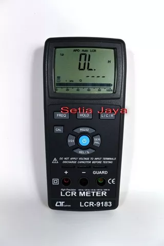 INSTRUMENT LCR Meter Lutron LCR-9183 ready upgrade lcr  9184