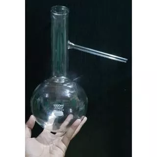 Labu destilasi / Distiling flask 1000ml PYREX