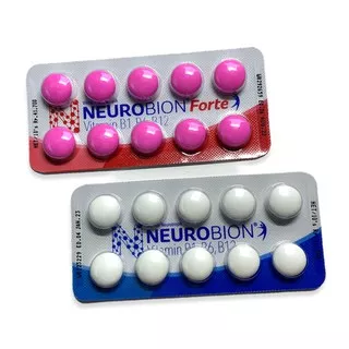 Neurobion tablet / Neurobion Forte - Vitamin Neurotropik - isi 10 tablet